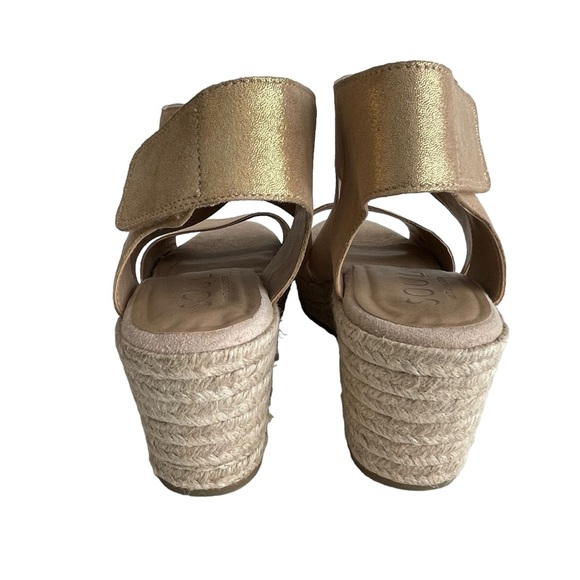 Soul by Naturalizer Oshay Ankle Strap Sandals Women’s Size 9 Espadrille Wedge - Picture 5 of 10